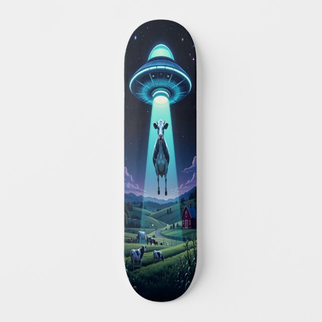 Cosmic Abduction Edition 1 Mini Skateboard Bräda 18,5 Cm (Framsida)
