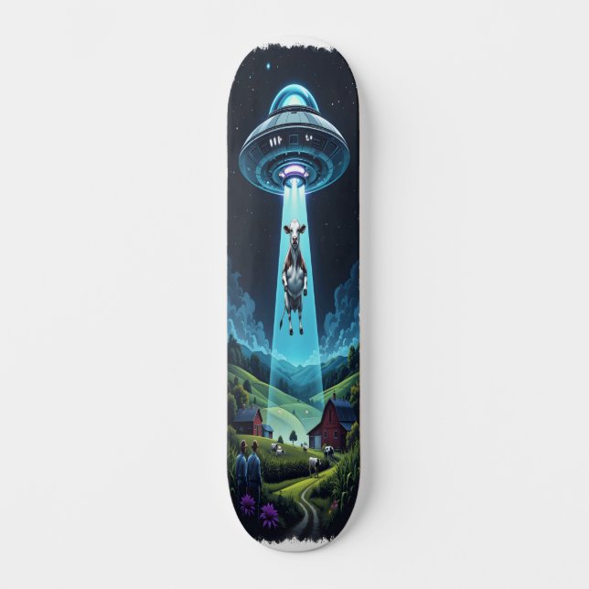 Cosmic Abduction Edition 3 Mini Skateboard Bräda 18,5 Cm (Framsida)