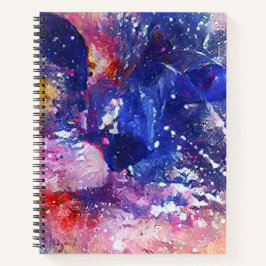 Cosmic Abstrakt Cat Dreamscape