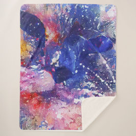 Cosmic Abstrakt Cat Dreamscape