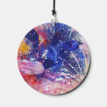 Cosmic Abstrakt Cat Dreamscape