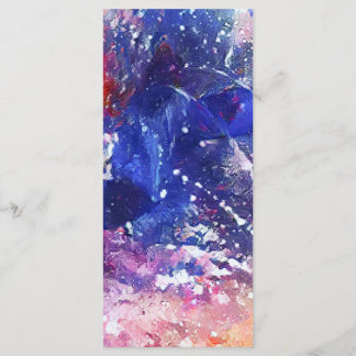 Cosmic Abstrakt Cat Dreamscape Bookmark Meny