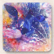 Cosmic Abstrakt Cat Dreamscape