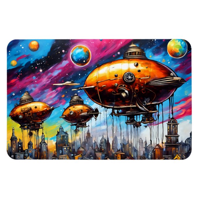 Cosmic Airship Magnet (Horisontell)