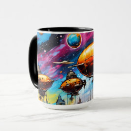Cosmic Airship Mugg
