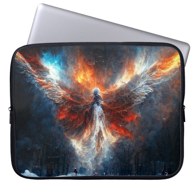 Cosmic Angel 2.0_Digital Art Laptop Fodral (Framsidan)
