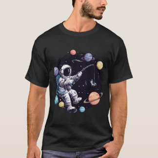 Cosmic Angler: Utforska universums djup T Shirt