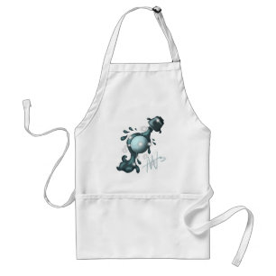 Cosmic Aquarius Uranus Zodiac Förkläde