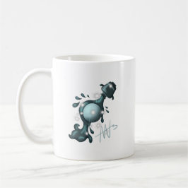 Cosmic Aquarius Uranus Zodiac Kaffemugg