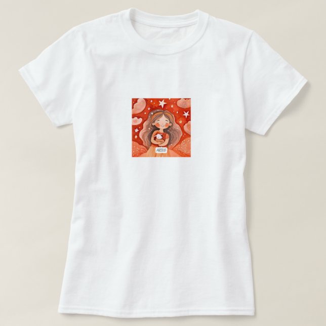 Cosmic Aries T Shirt (Design framsida)