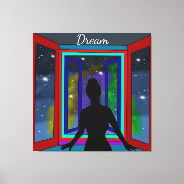 Cosmic Art Canvastryck (Framsida)