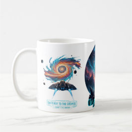 Cosmic Astronaut Unknown Space Explorer Deep Mug Kaffemugg