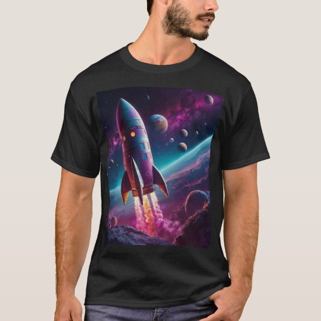 Cosmic Äventyr T Shirt (Framsida)