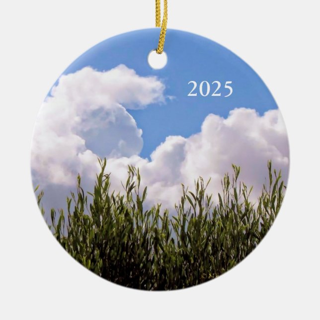 Cosmic Baby Julgransprydnad Keramik (Framsidan)