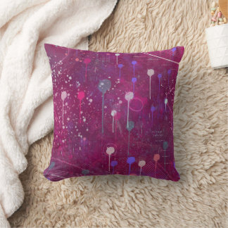Cosmic Berry Picking: Abstract Art Kudde