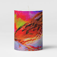 Cosmic Bird Dreamscape Art Skriv ut"