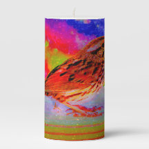 Cosmic Bird Dreamscape Art Skriv ut"