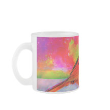 Cosmic Bird Dreamscape Art Skriv ut"