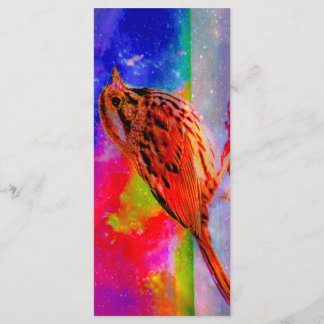 Cosmic Bird Dreamscape Bookmark Meny