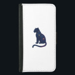 Cosmic Black Panther Plånboksfodral För Samsung Galaxy S5<br><div class="desc">Unleash the mystery of the night sky with this striking illustration of a panther formed from stardust and nebulae. Perfect for lovers of space,  mysticism,  spirit animals,  and galaxy-inspired art.</div>