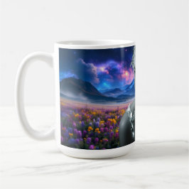 Cosmic Bloom Muse Kaffemugg