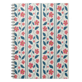 Cosmic Bloom Trailing Stripes Anteckningsbok