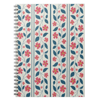 Cosmic Bloom Trailing Stripes Anteckningsbok