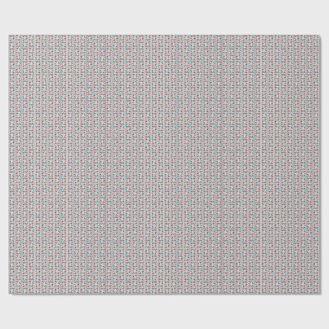 Cosmic Bloom Trailing Stripes Presentpapper (Platt)