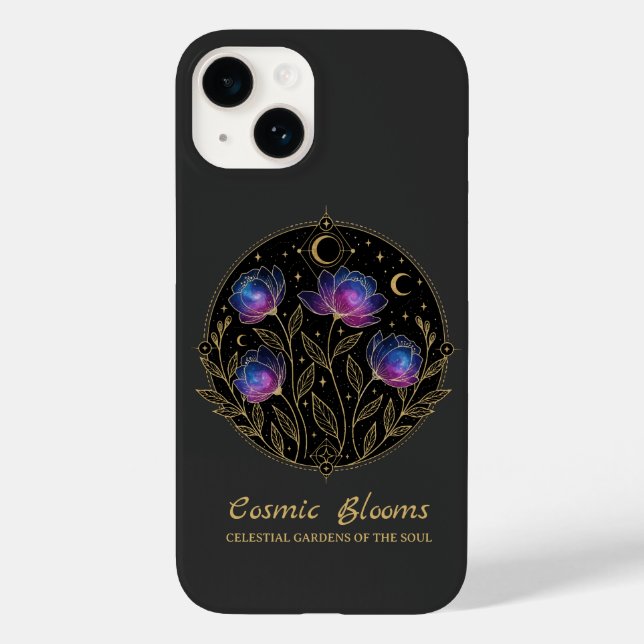 Cosmic Blooms – Celestial Floral Mandala flowers (Baksida)