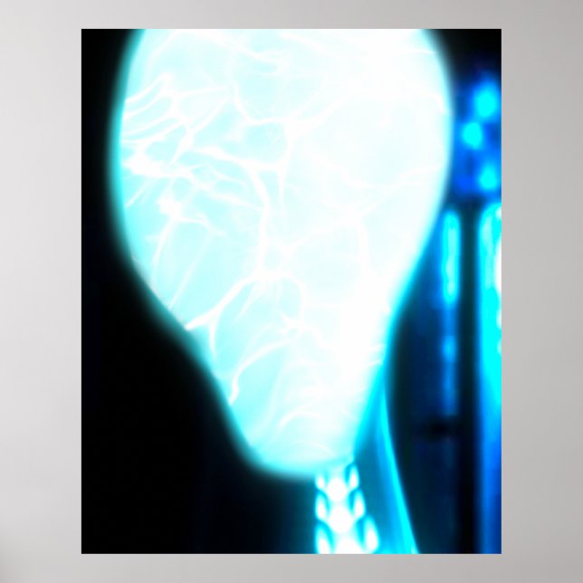 Cosmic Blue Ether Alien Poster (Framsidan)