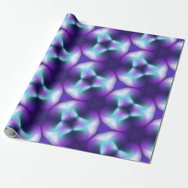 Cosmic Blue Presentpapper (Utrullad)