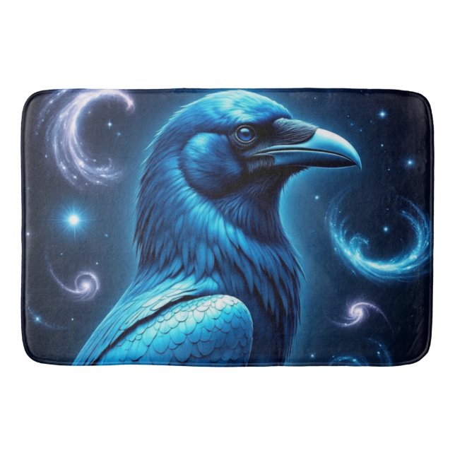 Cosmic Blue Raven Badrumsmatta (Framsidan)