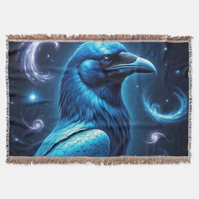 Cosmic Blue Raven Filt (Framsidan)