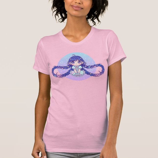 Cosmic Braids of Innocence T Shirt (Framsida)