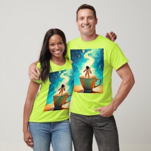 Cosmic Brew: Astronautens kaffedröm T Shirt