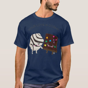 Cosmic Brownie och Zebra Cake T T Shirt