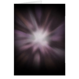 Cosmic Burst Artwork Hälsningskort