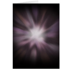 Cosmic Burst Artwork Hälsningskort