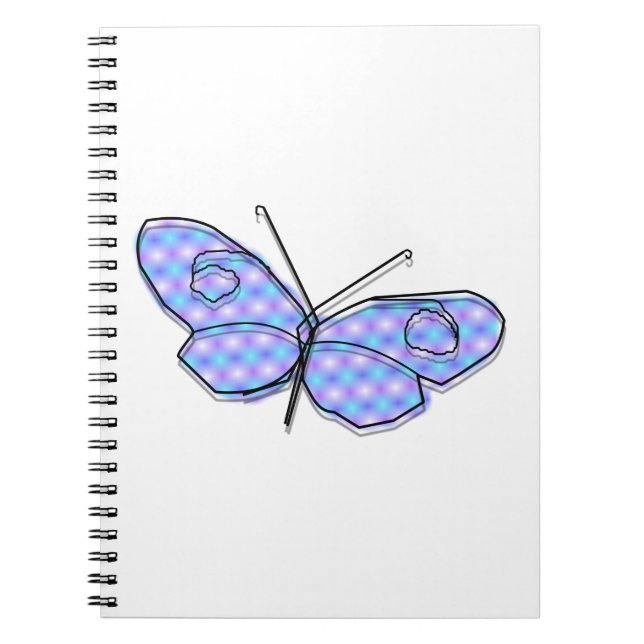 Cosmic Butterfly Anteckningsbok (Framsidan)
