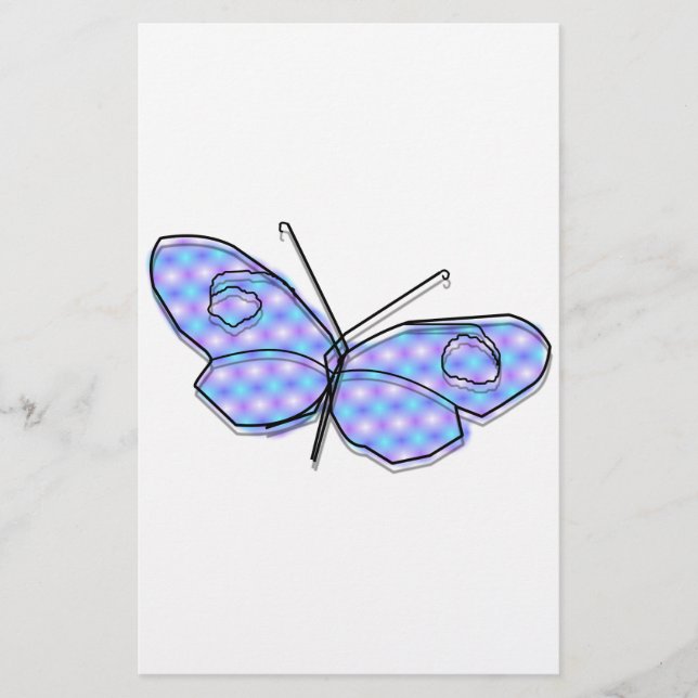 Cosmic Butterfly Brevpapper (Framsida)