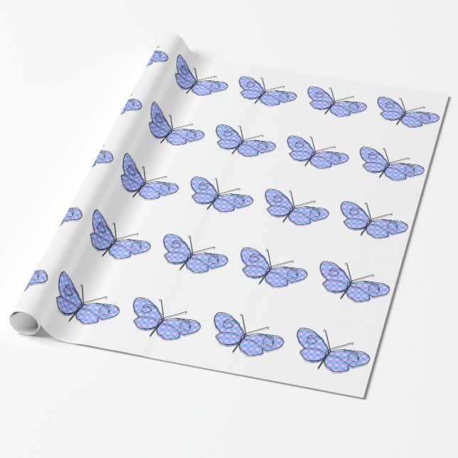 Cosmic Butterfly Presentpapper (Utrullad)