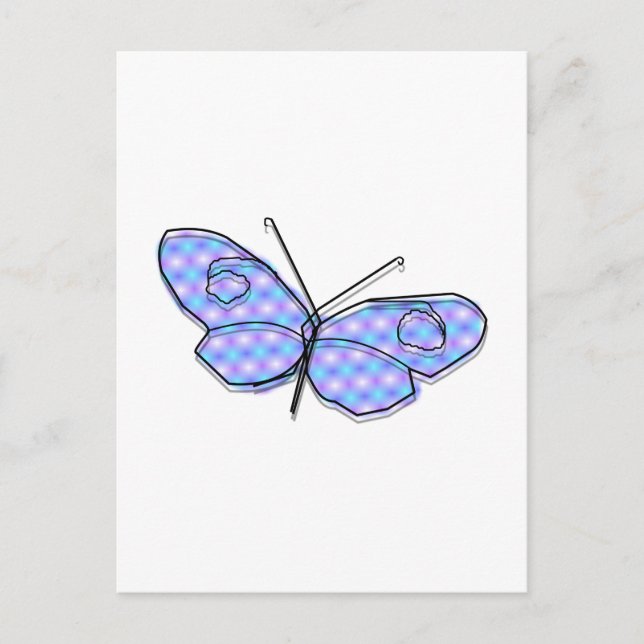 Cosmic Butterfly Vykort (Framsida)