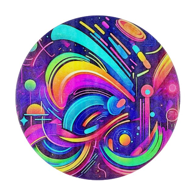 Cosmic Canvas: Ett universitet i Färg (Framsidan)