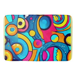 Cosmic Carnival Art Badrumsmatta