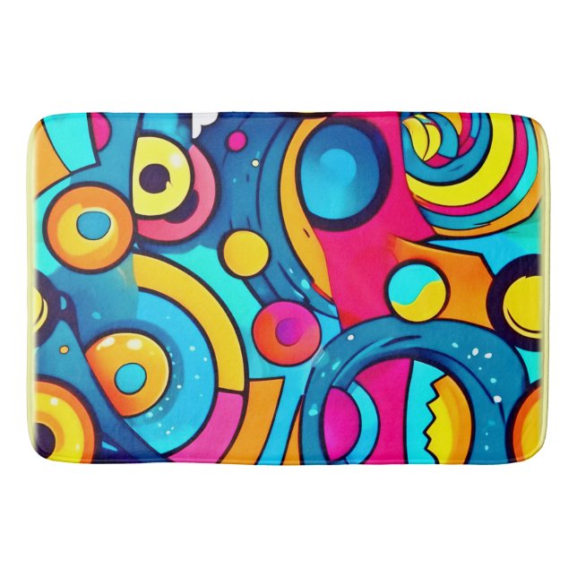 Cosmic Carnival Art Badrumsmatta (Framsidan)