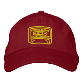 Cosmic Cassette Dad Hat Broderad Keps
