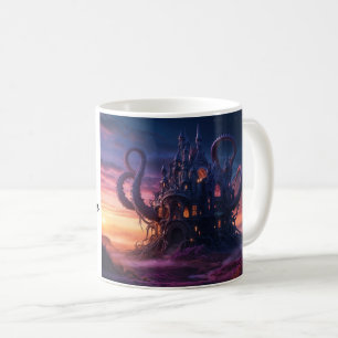 Cosmic Castle från Eons Long Past Kaffemugg