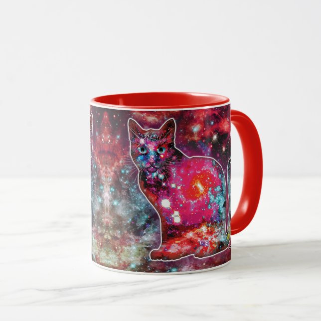Cosmic Cat Alpha Mugg (Framsida höger)