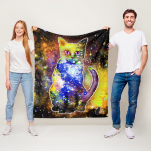 Cosmic Cat Beta Fleecefilt