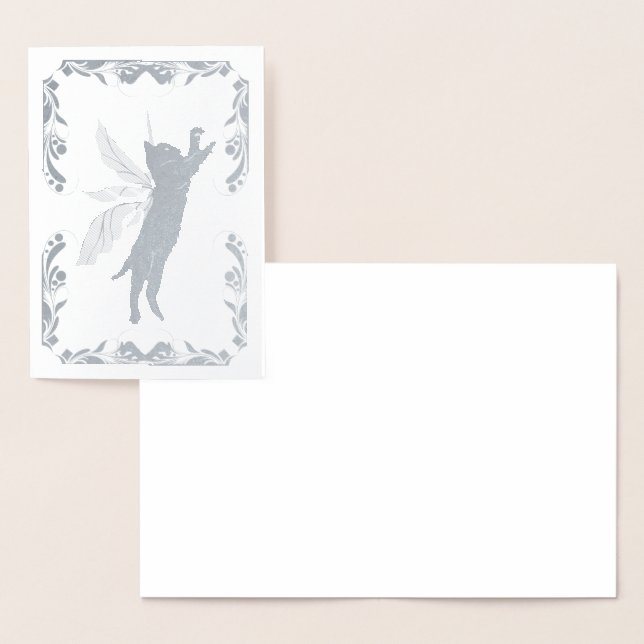 Cosmic Cat Dandelion Folierat Kort (Display)